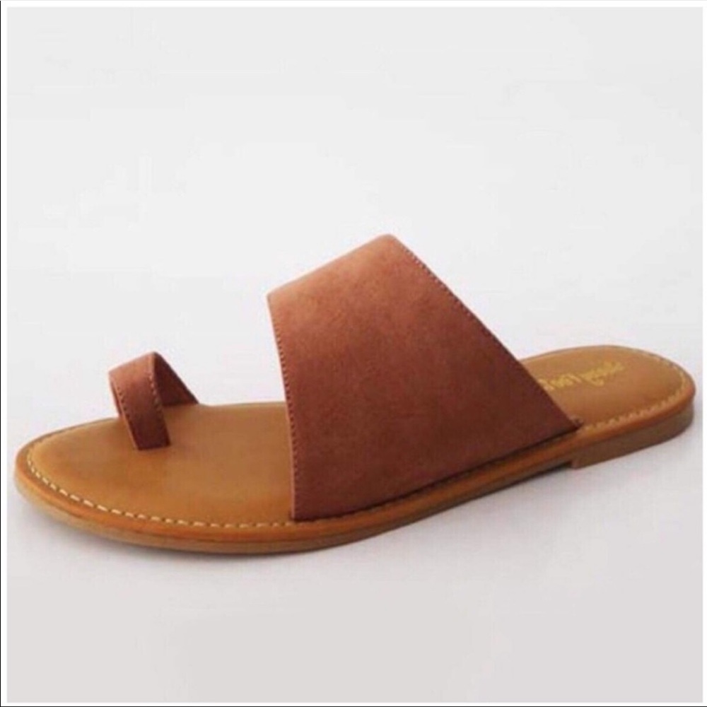 Mocha Slip on Sandals